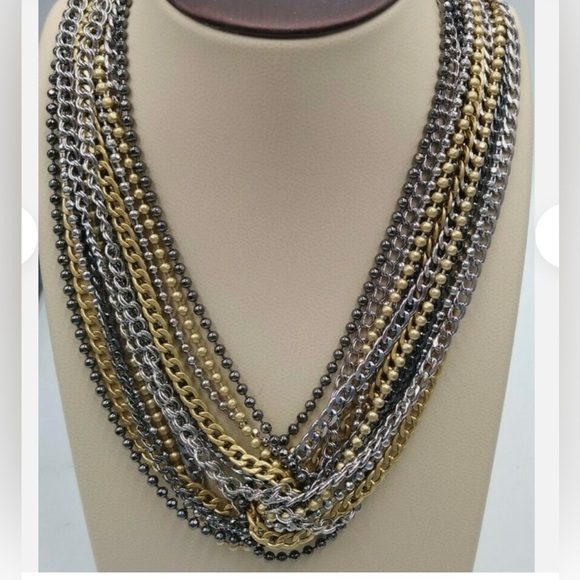 Lia Sophia Multi-Strand Necklace - Picture 1 of 8